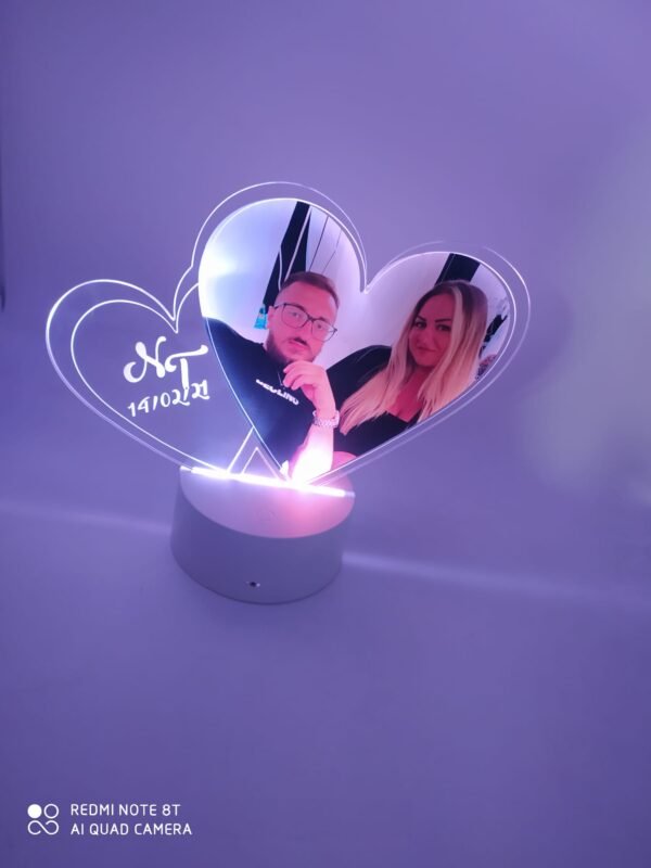LAMPADA DOPPIO CUORE
