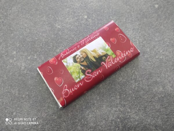 TAVOLETTA CIOCCOLATA PERSONALIZZATA