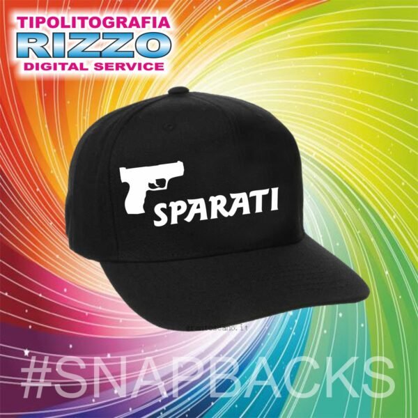 SNAPBACK CON SCRITTA PERSONALIZZATA - immagine 10