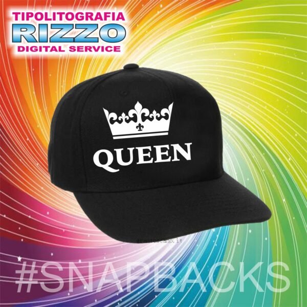 SNAPBACK CON SCRITTA PERSONALIZZATA - immagine 12