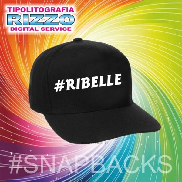 SNAPBACK CON SCRITTA PERSONALIZZATA - immagine 7