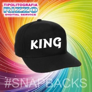 SNAPBACK CON SCRITTA PERSONALIZZATA