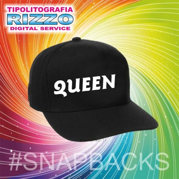 SNAPBACK CON SCRITTA PERSONALIZZATA - immagine 3