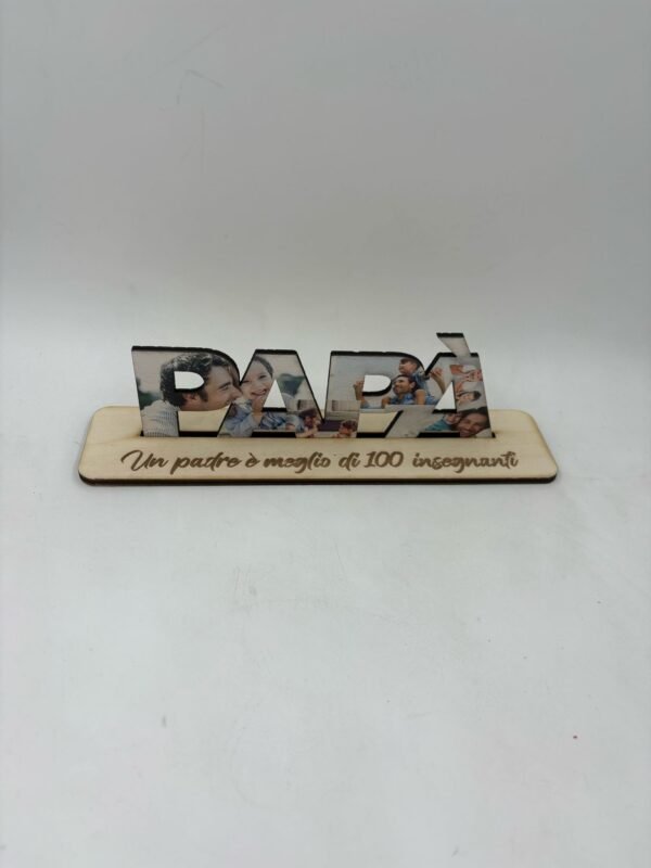 SCRITTA LEGNO PAPA'