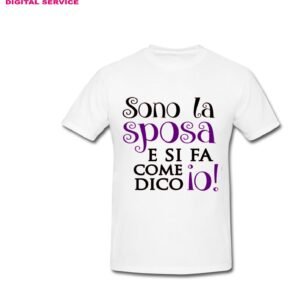 SHIRT MOD. SONO LA SPOSA