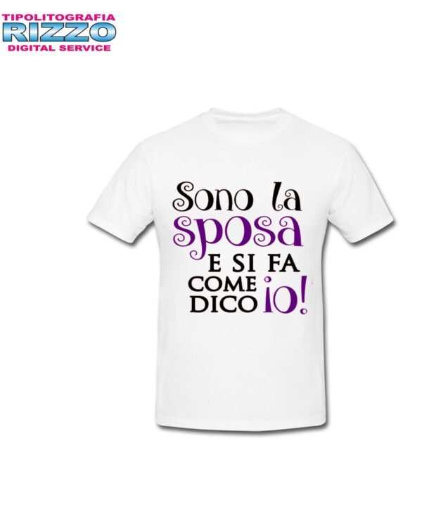 SHIRT MOD. SONO LA SPOSA