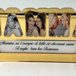CORNICE ORO MAMMA PERSONALIZZATA